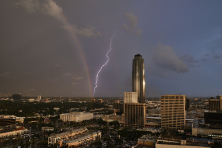 Rainbow and Lightning, Houston