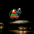 Car wash at night, Rancho Mirage