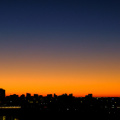 Houston at dawn