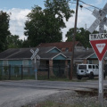 Railway crossing, Houston