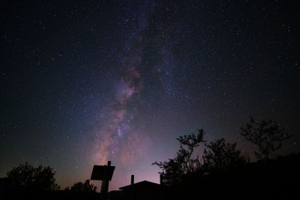 Voie lactée, Baldwin Trail, Village of Oak Creek, Arizona